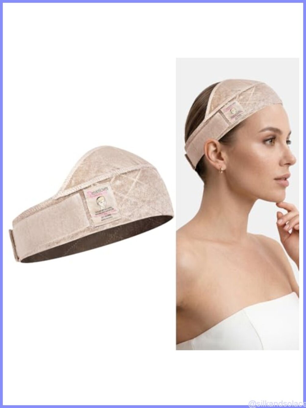 Dreamlover Wig Grip Band Non-Slip Headband Velour